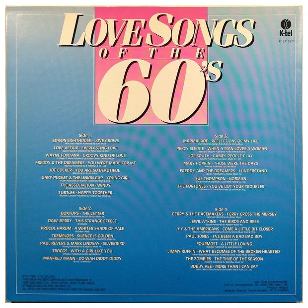 LOVE SONGS OF THE 60S - VARIOUS ARTIST - VOL.2 (2LP) | VINILO USADO