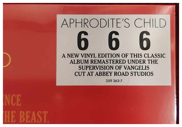 APHRODITE S CHILD - 666: THE APOCALYPSE OF (2LP) | VINILO