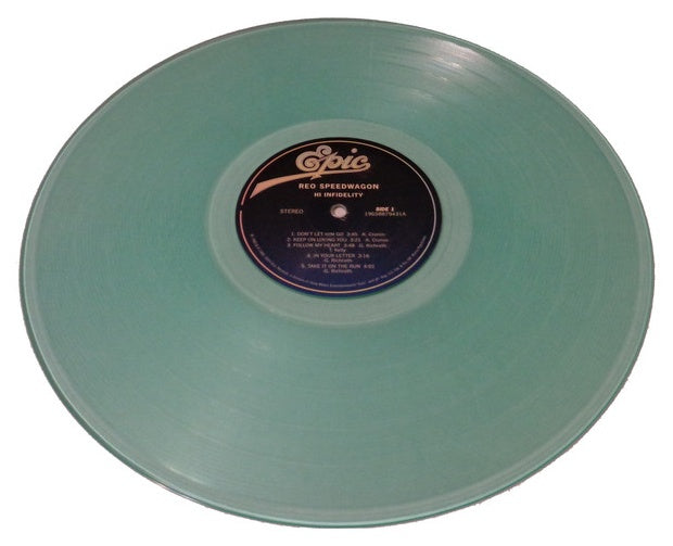 REO SPEEDWAGON - HI INFIDELITY (SEAGLASS VINYL) | VINILO