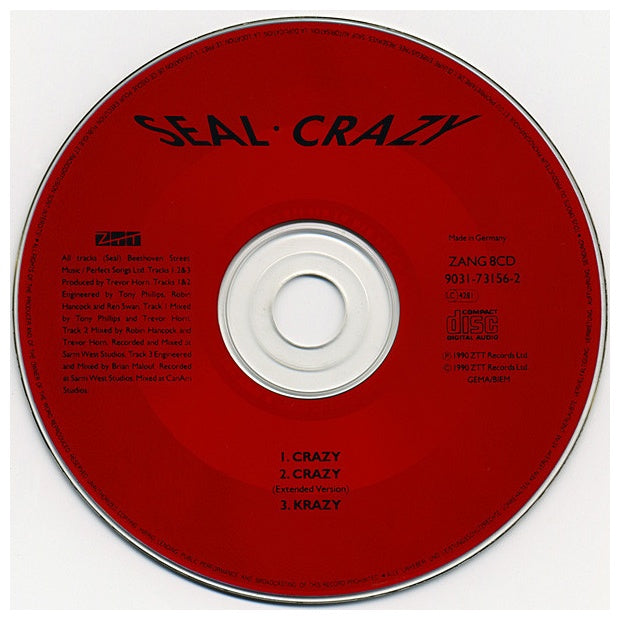 SEAL - CRAZY | CD SINGLE USADO