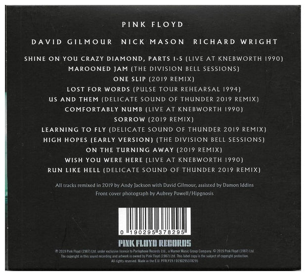 PINK FLOYD - THE BEST OF THE LATER YEARS | CD