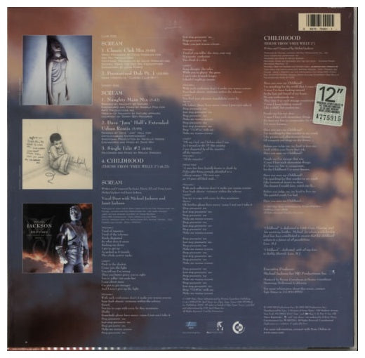MICHAEL JACKSON - SCREAM | 12" MAXI SINGLE USADO