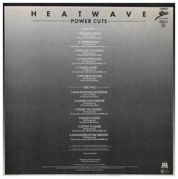 HEATWAVE - ALL THEIR HOTTEST HITS | VINILO USADO