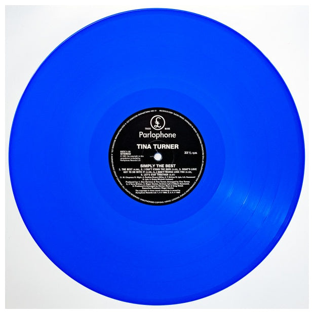 TINA TURNER - SIMPLY THE BEST (BLUE VINYL) (2LP) | VINILO