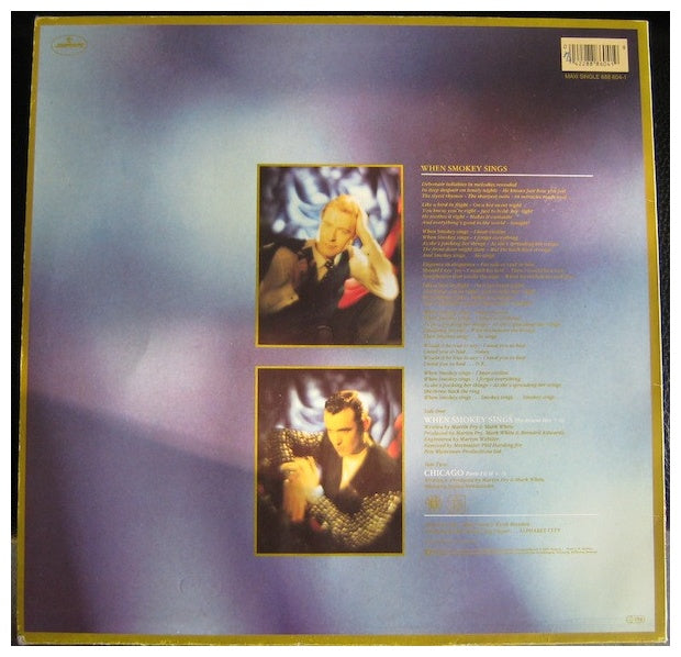 ABC - WHEN SMOKING SINGS | 12" MAXI SINGLE VINILO USADO