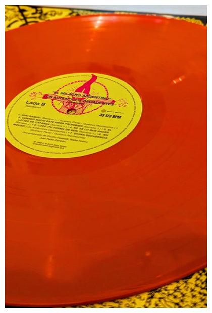 AUTENTICOS DECADENTES - EL MILAGRO ARGENTINO (EDICION 35 ANOS ANIVERSARIO)(COLOR) | VINILO