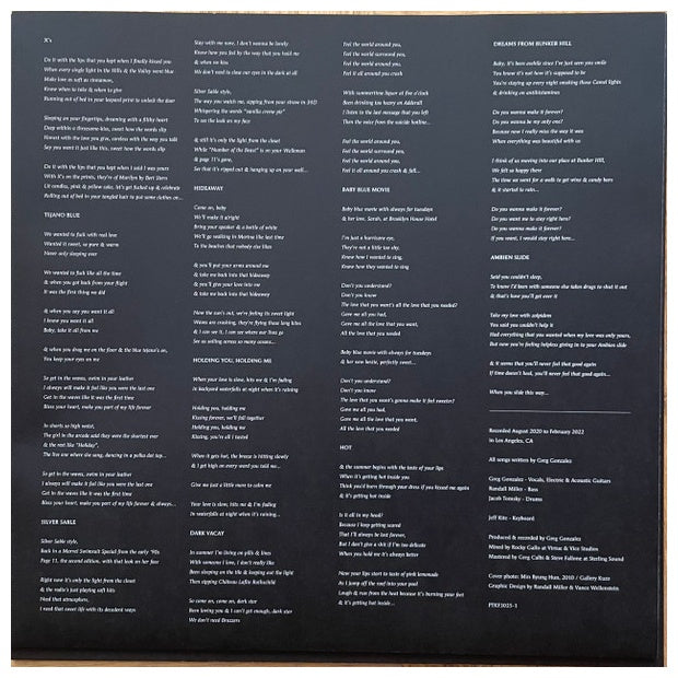 CIGARETTES AFTER SEX - XS (CLEAR VINYL) | VINILO