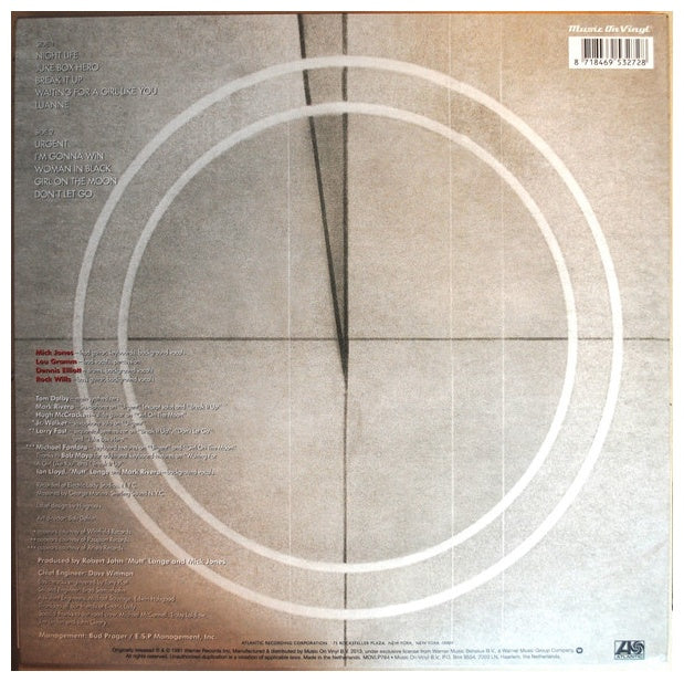 FOREIGNER - 4 (AUDIOPHILE VINYL) | VINILO