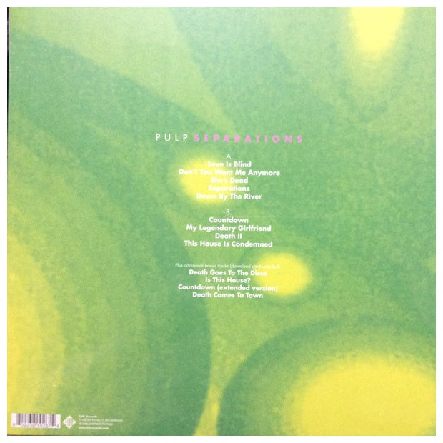 PULP - SEPARATIONS | VINILO