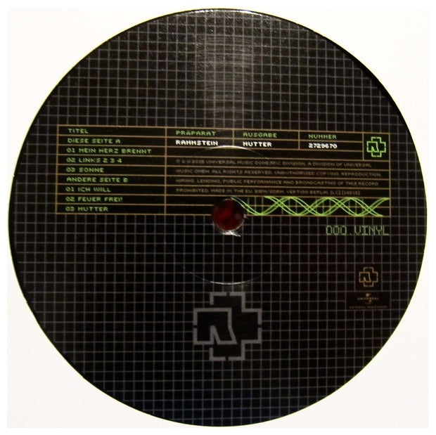 RAMMSTEIN - MUTTER (2LP) | VINILO