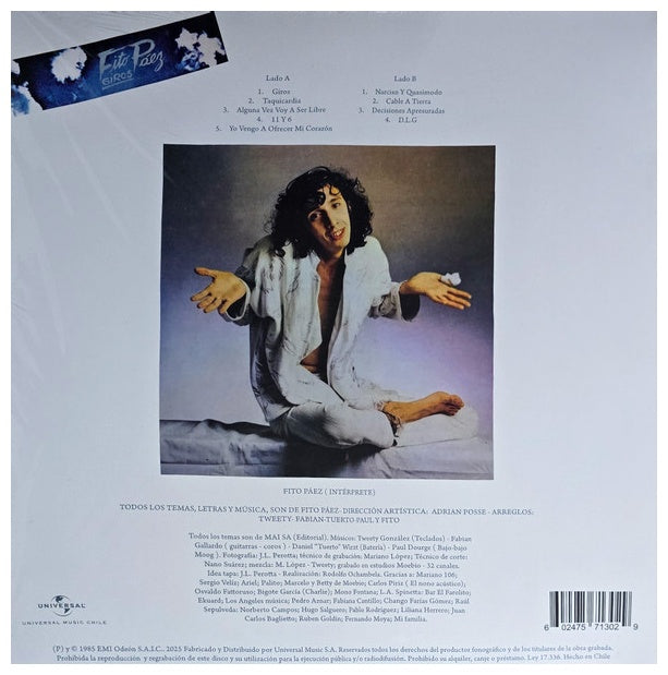 FITO PAEZ - GIROS | VINILO