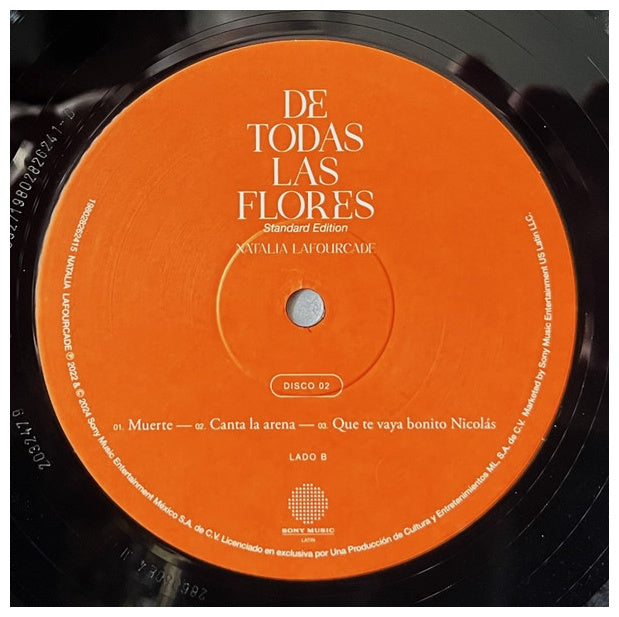 NATALIA LAFOURCADE - DE TODAS LAS FLORES (2LP+CD) (Colored Vinyl, Booklet, Boxed Set, Sticker) | VINILO