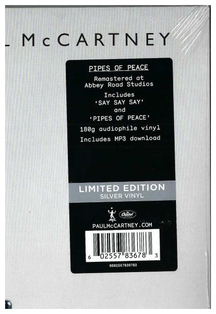 PAUL McCARTNEY - PIPES OF PEACE (SYLVER VINYL) | VINILO