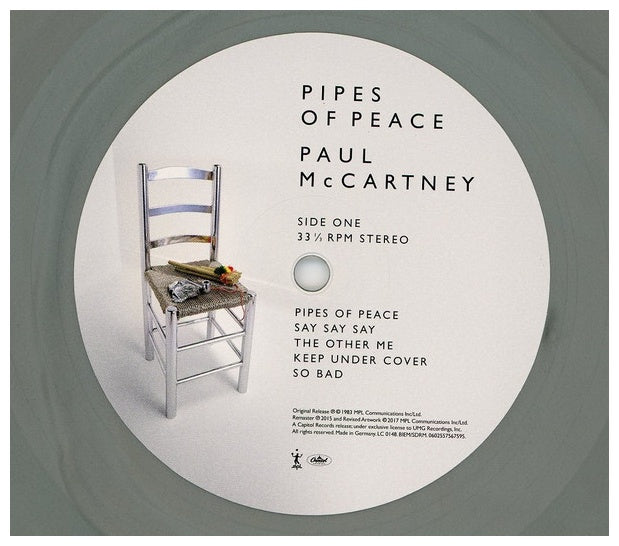 PAUL McCARTNEY - PIPES OF PEACE (SYLVER VINYL) | VINILO