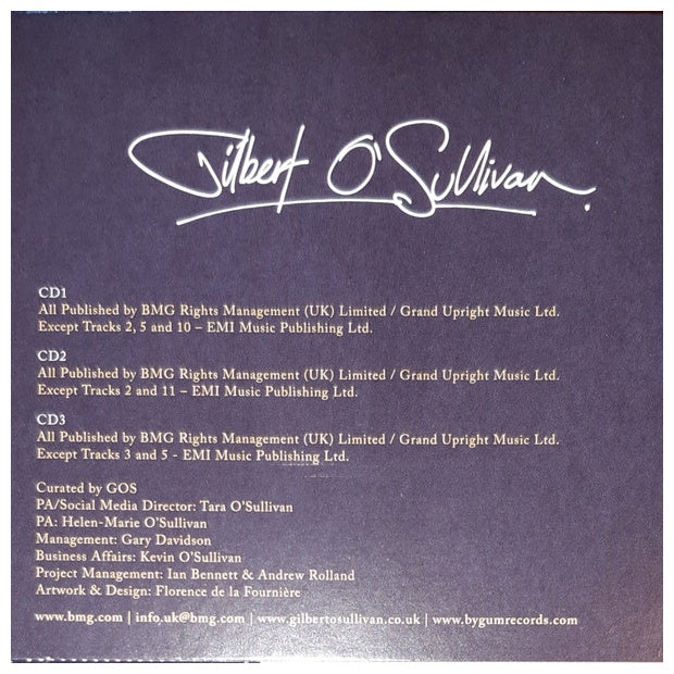 GILBERT OSULLIVAN - BEST OF (3CD) | CD