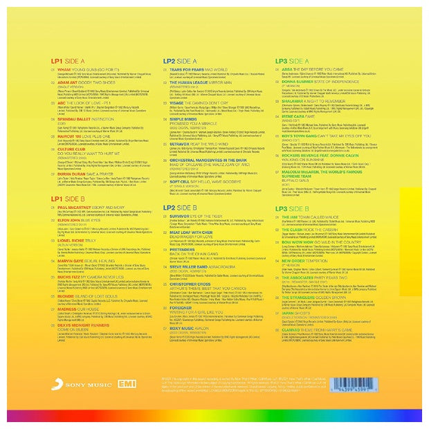 NOW THAT'S WHAT I CALL MUSIC - NOW YEARBOOK 1982 (3LP) - VARIOUS ARTISTS | VINILO