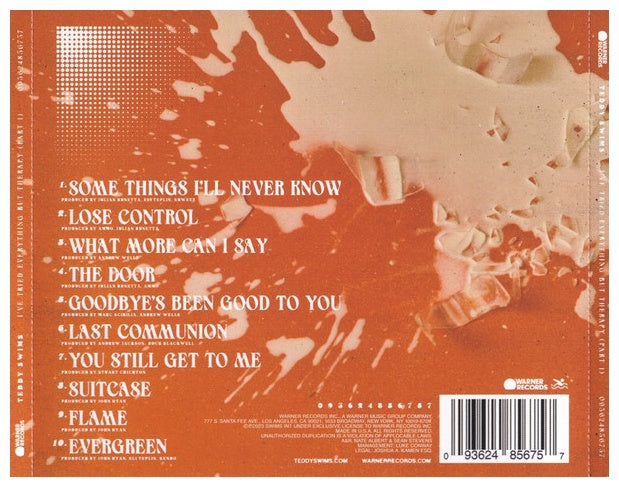 TEDDY SWIMS - I'VE TRIED EVERYTHING BUT THERAPY (PART 1) | CD