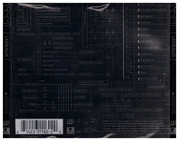 TOOL - LATERALUS | CD
