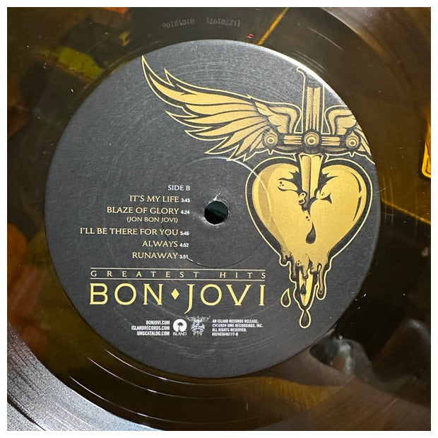 BON JOVI - GREATEST HITS (EXCLUSIVE LTD EDITION) (TIGER EYE BROWN VINYL) | VINILO