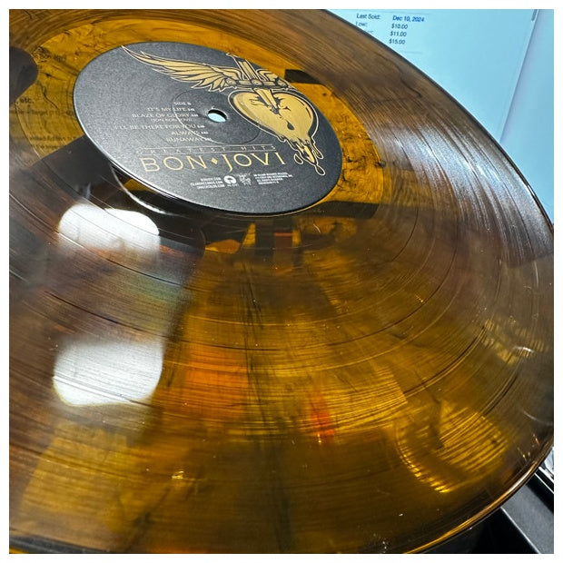 BON JOVI - GREATEST HITS (EXCLUSIVE LTD EDITION) (TIGER EYE BROWN VINYL) | VINILO
