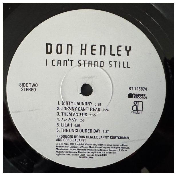 DON HENLEY - I CAN'T STAND STILL | VINILO