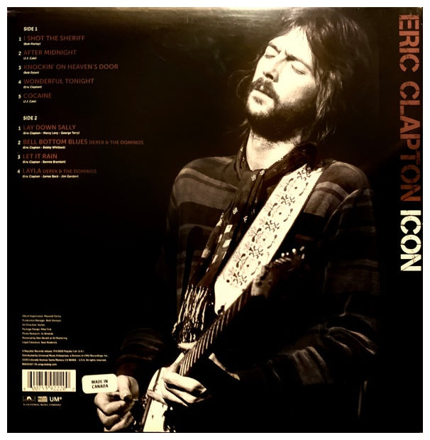 ERIC CLAPTON - ICON: GREATEST HITS (EXCLUSIVE) (TRANSLUCENT TAN VINYL) | VINILO