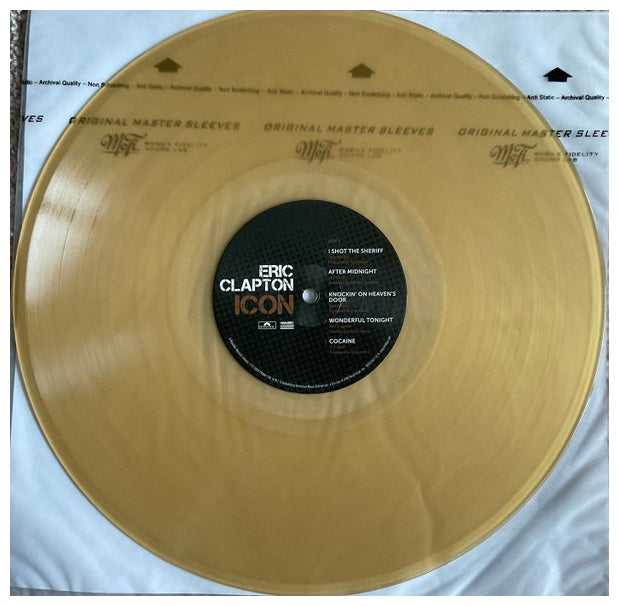 ERIC CLAPTON - ICON: GREATEST HITS (EXCLUSIVE) (TRANSLUCENT TAN VINYL) | VINILO