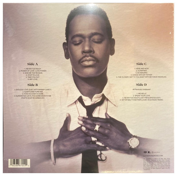 LUTHER VANDROSS - NEVER TOO MUCH: GREATEST HITS | VINILO