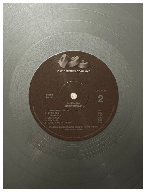 NIRVANA - NEVERMIND (EXCLUSIVE LTD EDITION) (METALLIC SILVER VINYL) | VINILO