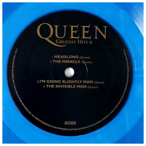 QUEEN - GREATEST HITS 2 (EXCLUSIVE LTD EDITION) (2LP) (BLUE VINYL) | VINILO