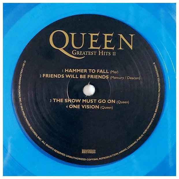 QUEEN - GREATEST HITS 2 (EXCLUSIVE LTD EDITION) (2LP) (BLUE VINYL) | VINILO