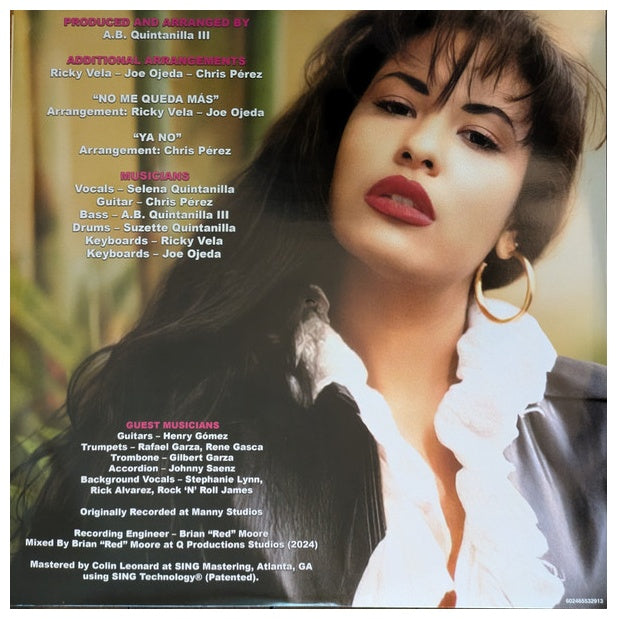 SELENA - AMOR PROHIBIDO (30 ANIVERSARIO) (TRANSLUCENT PINK VINYL) (INC. POSTER) | VINILO