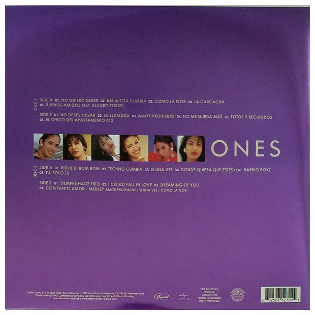 SELENA - ONES (2LP) (LTD EDITION-INC. POSTER) (PICTURE DISC) | VINILO
