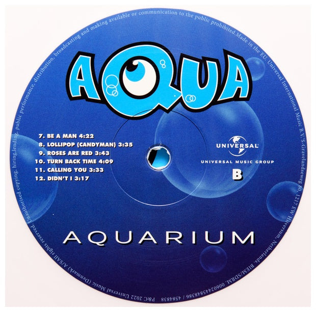 AQUA - AQUARIUM (25TH ANNIVERSARY EDT) (WHITE VINYL) | VINILO