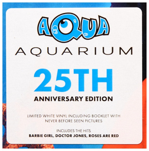 AQUA - AQUARIUM (25TH ANNIVERSARY EDT) (WHITE VINYL) | VINILO