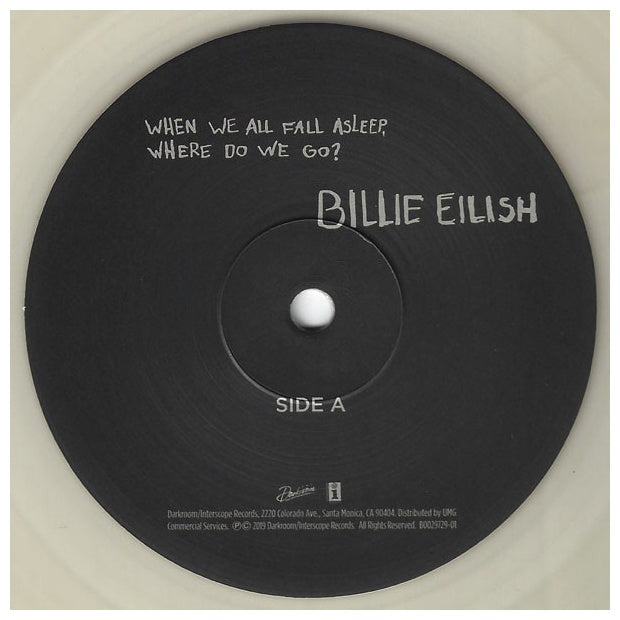 BILLIE EILISH - WHEN WE ALL FALL ASLEEP, WHERE DO WE GO? | VINILO