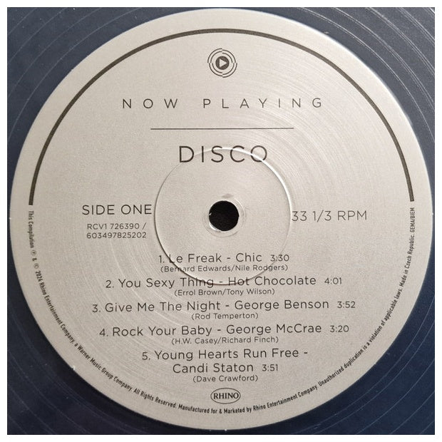 DISCO - NOW PLAYING: DISCO (GLITTER BALL CLEAR VINYL) | VINILO
