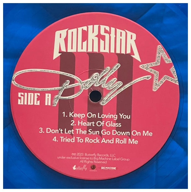 DOLLY PARTON - ROCKSTAR (4LP BOX SET) (CLEAR BLUE VINYL) | VINILO
