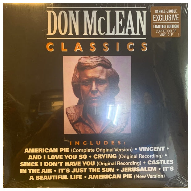 DON McLEAN - CLASSICS (2LP) (COPPER COLOR VINYL) | VINILO