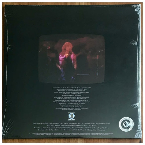 JONI MITCHELL - SHADOWS AND LIGHT (2LP) (RED & CLEAR VINYL) | VINILO