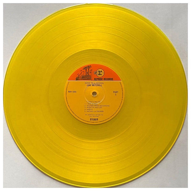 JONI MITCHELL - SONG TO A SEAGULL (TRANSPARENT YELLOW VINYL) | VINILO