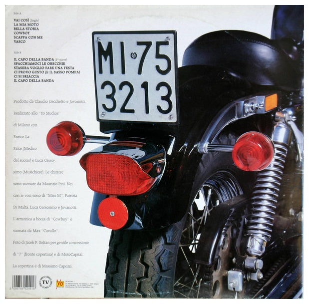 JOVANOTTI - LA MIA MOTTO (ITALY) | VINILO
