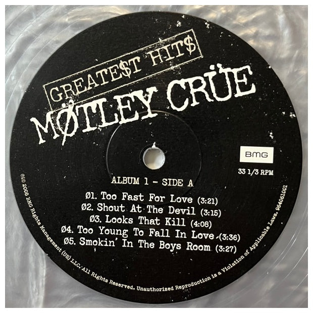 MOTLEY CRUE - GREATEST HITS (2LP) (EXCLUSIVE SILVER MARBLE VINIL) | VINILO
