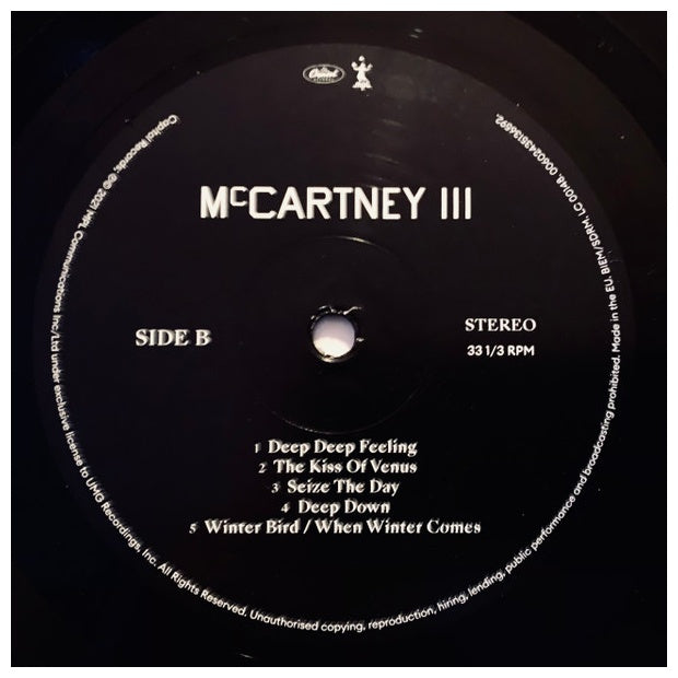 PAUL McCARTNEY - McCARTNEY III | VINILO