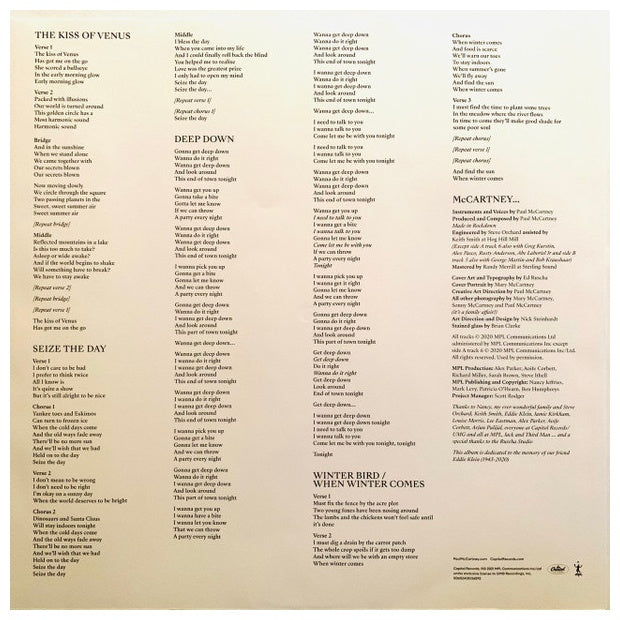 PAUL McCARTNEY - McCARTNEY III | VINILO