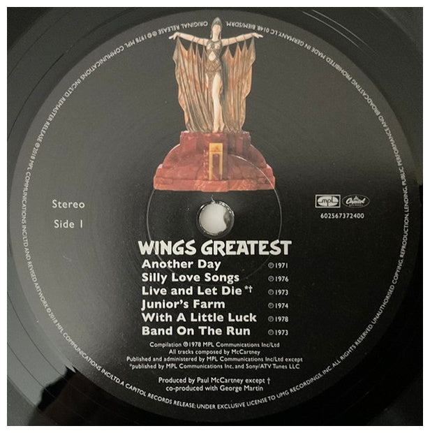 PAUL McCARTNEY & WINGS - GREATEST | VINILO