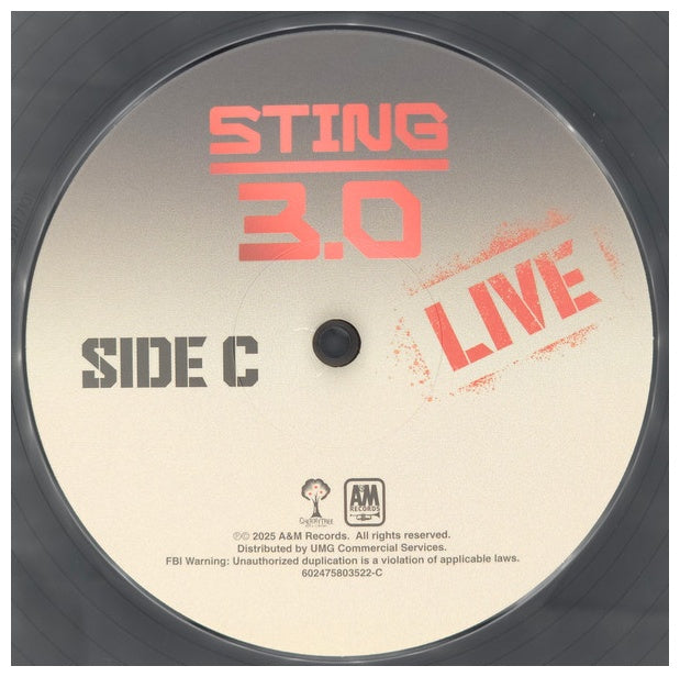 STING - 3.0 LIVE (2LP) | VINILO
