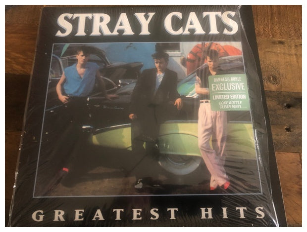 STRAY CATS - GREATEST HITS (COKE BOTTLE CLEAR VINYL) | VINILO