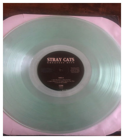 STRAY CATS - GREATEST HITS (COKE BOTTLE CLEAR VINYL) | VINILO