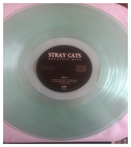 STRAY CATS - GREATEST HITS (COKE BOTTLE CLEAR VINYL) | VINILO